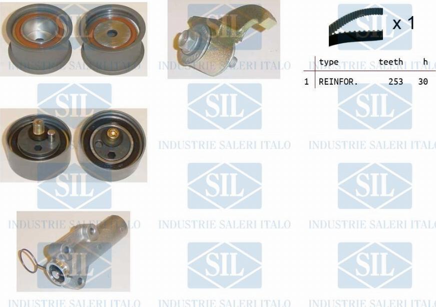 Saleri SIL TK1253 - Timing Belt Set autospares.lv