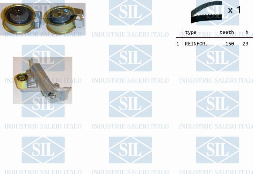 Saleri SIL TK1257 - Timing Belt Set autospares.lv