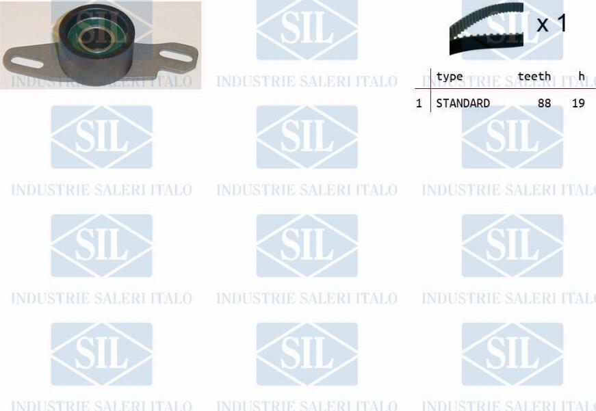 Saleri SIL TK1262 - Timing Belt Set autospares.lv