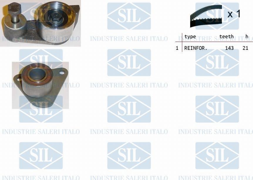Saleri SIL TK1211 - Timing Belt Set autospares.lv