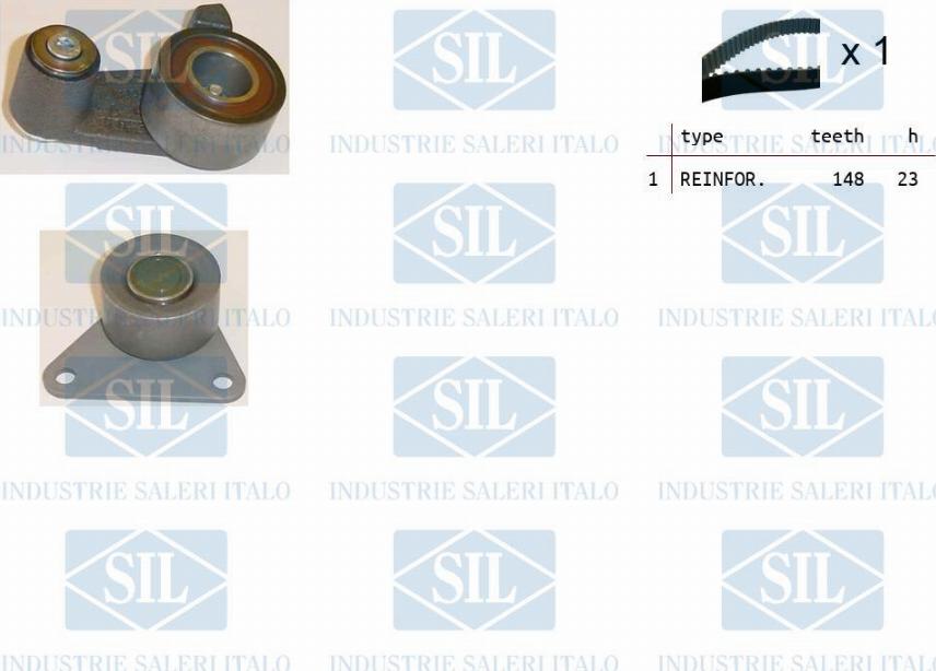 Saleri SIL TK1213 - Timing Belt Set autospares.lv