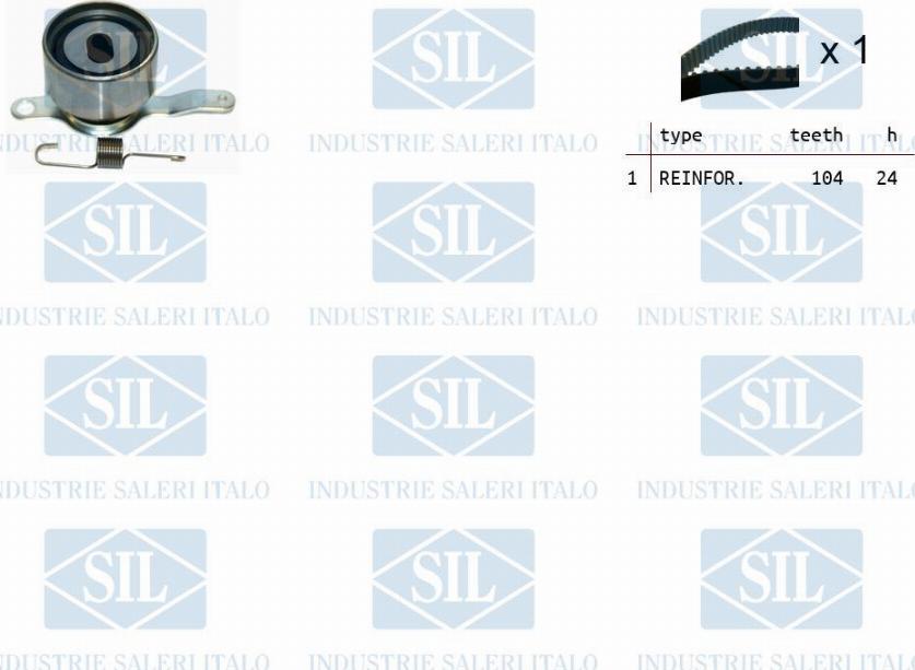 Saleri SIL TK1217 - Timing Belt Set autospares.lv