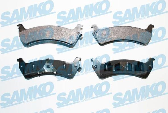 Samko 5SP990 - Brake Pad Set, disc brake autospares.lv
