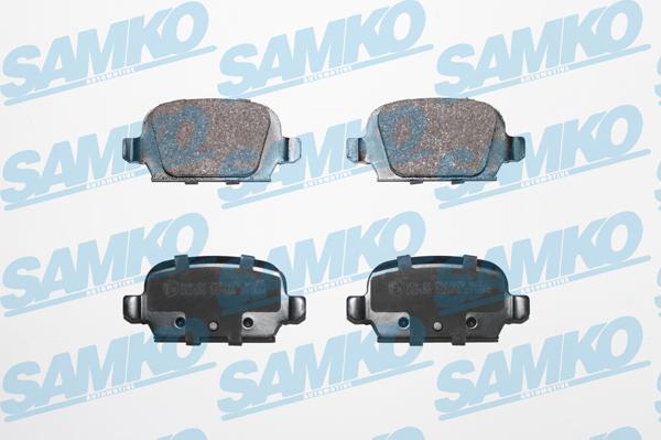 Samko 5SP998 - Brake Pad Set, disc brake autospares.lv