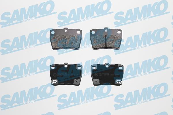 Samko 5SP997 - Brake Pad Set, disc brake autospares.lv