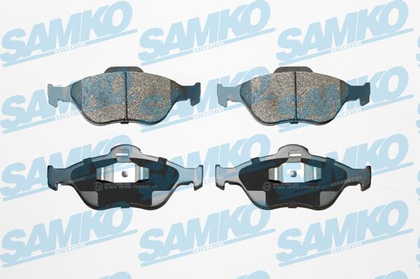 Samko 5SP949 - Brake Pad Set, disc brake autospares.lv