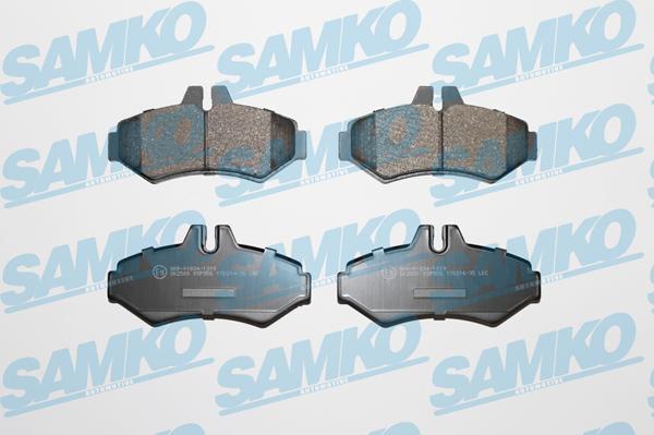 Samko 5SP956 - Brake Pad Set, disc brake autospares.lv