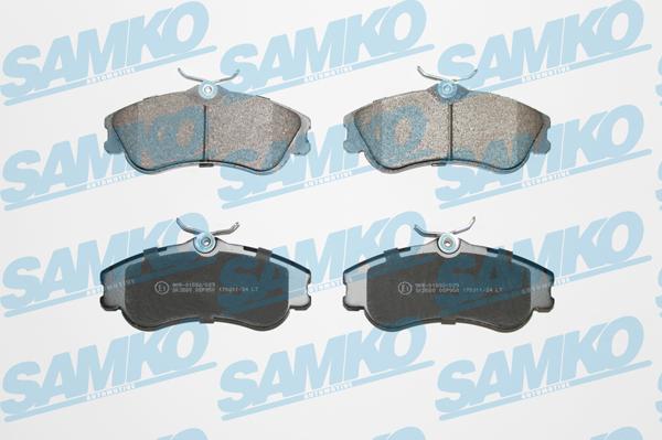 Samko 5SP950 - Brake Pad Set, disc brake autospares.lv