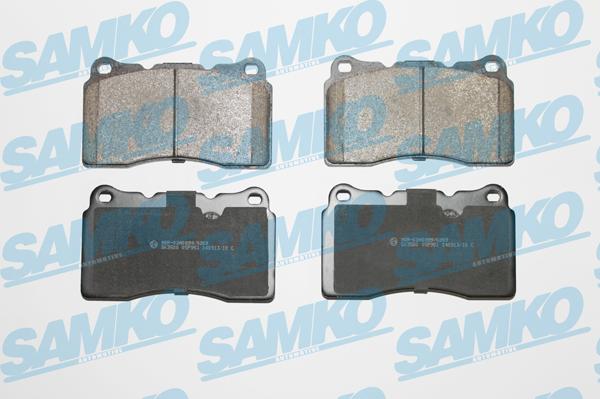 Samko 5SP951 - Brake Pad Set, disc brake autospares.lv