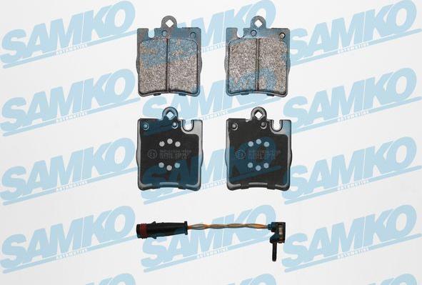 Samko 5SP957B - Brake Pad Set, disc brake autospares.lv