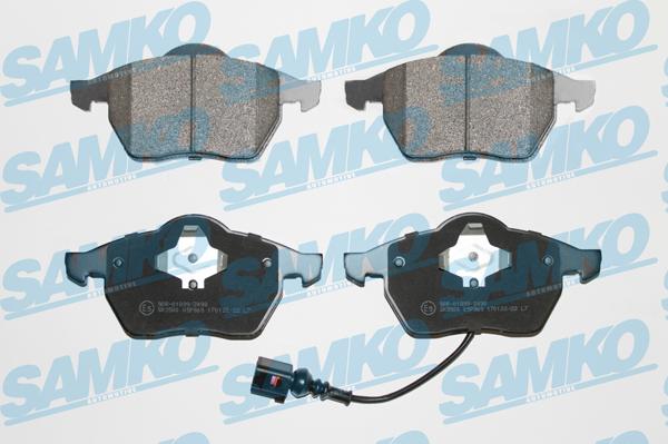 Samko 5SP969 - Brake Pad Set, disc brake autospares.lv