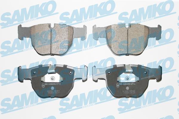 Samko 5SP909 - Brake Pad Set, disc brake autospares.lv