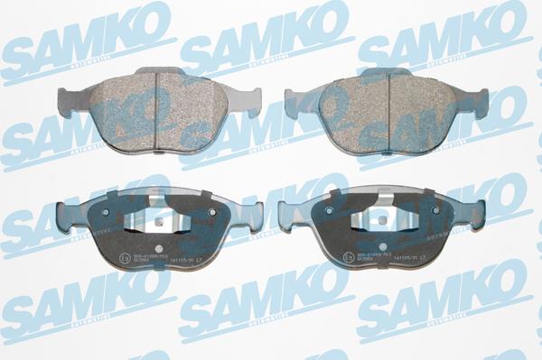 Samko 5SP913 - Brake Pad Set, disc brake autospares.lv