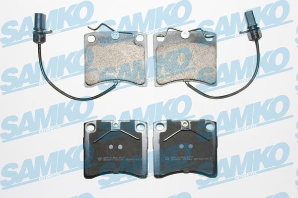 Samko 5SP984 - Brake Pad Set, disc brake autospares.lv