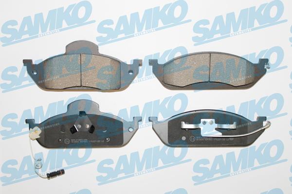 Samko 5SP983 - Brake Pad Set, disc brake autospares.lv