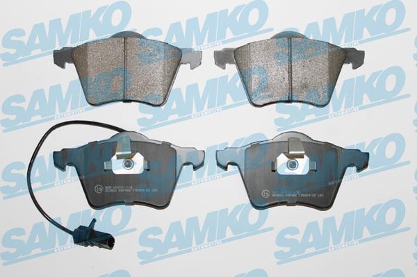 Samko 5SP982 - Brake Pad Set, disc brake autospares.lv
