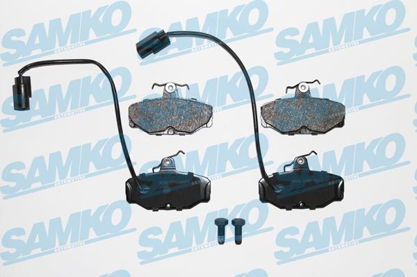 Samko 5SP987 - Brake Pad Set, disc brake autospares.lv