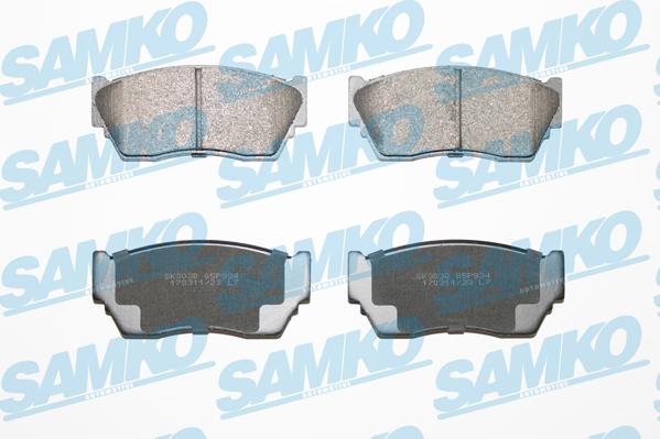 Samko 5SP934 - Brake Pad Set, disc brake autospares.lv