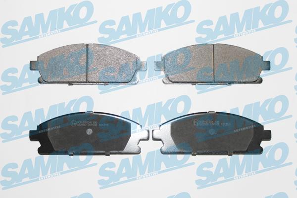 Samko 5SP935 - Brake Pad Set, disc brake autospares.lv
