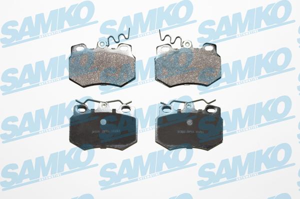 Samko 5SP931 - Brake Pad Set, disc brake autospares.lv