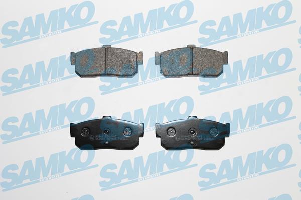 Samko 5SP929 - Brake Pad Set, disc brake autospares.lv