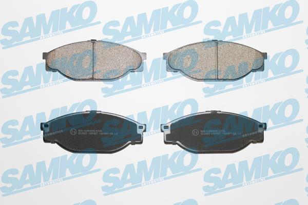 Samko 5SP927 - Brake Pad Set, disc brake autospares.lv