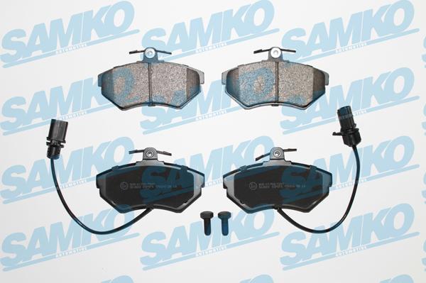 Samko 5SP979 - Brake Pad Set, disc brake autospares.lv