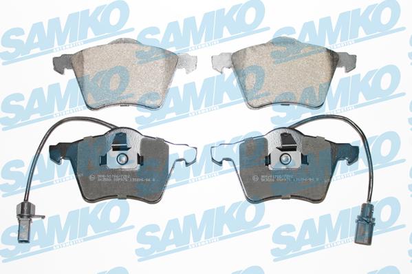 Samko 5SP975 - Brake Pad Set, disc brake autospares.lv