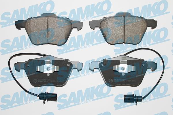 Samko 5SP971 - Brake Pad Set, disc brake autospares.lv