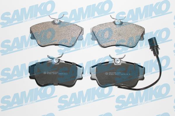 Samko 5SP977 - Brake Pad Set, disc brake autospares.lv