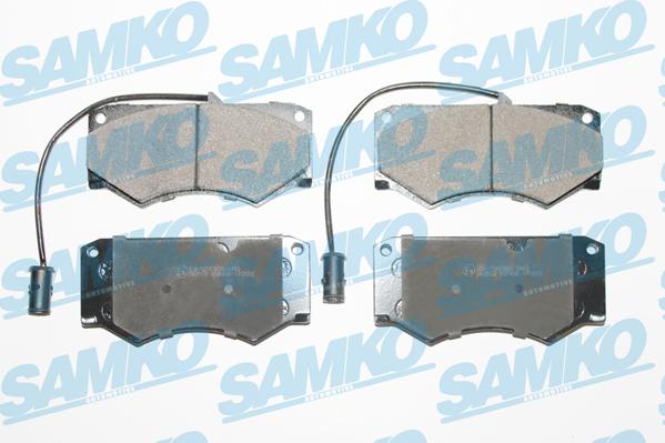 Samko 5SP499 - Brake Pad Set, disc brake autospares.lv