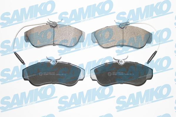 Samko 5SP494 - Brake Pad Set, disc brake autospares.lv
