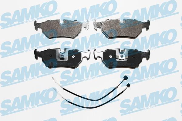 Samko 5SP497 - Brake Pad Set, disc brake autospares.lv
