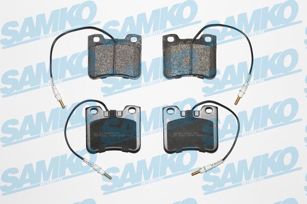 Samko 5SP444 - Brake Pad Set, disc brake autospares.lv