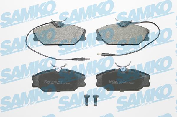 Samko 5SP445 - Brake Pad Set, disc brake autospares.lv