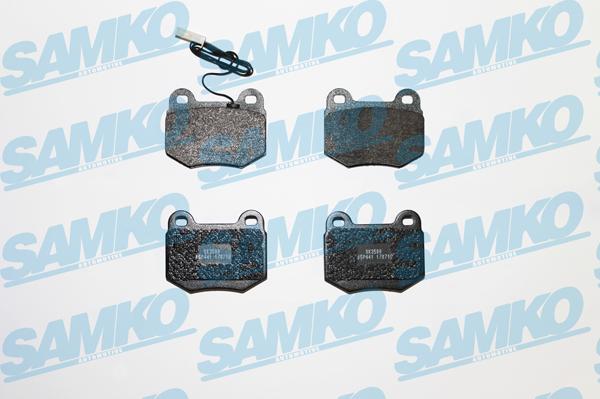 Samko 5SP441 - Brake Pad Set, disc brake autospares.lv