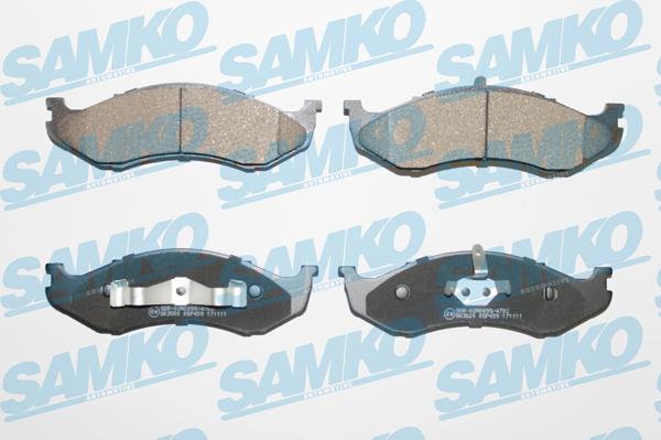 Samko 5SP459 - Brake Pad Set, disc brake autospares.lv