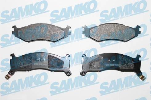 Samko 5SP455 - Brake Pad Set, disc brake autospares.lv