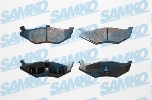 Samko 5SP456 - Brake Pad Set, disc brake autospares.lv