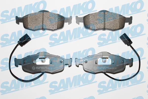 Samko 5SP461 - Brake Pad Set, disc brake autospares.lv