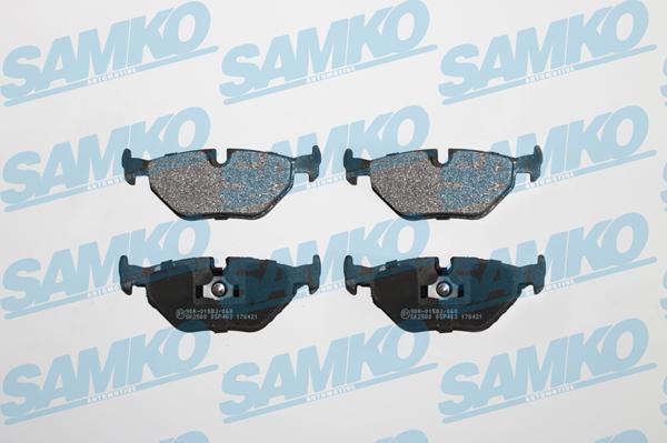 Samko 5SP463 - Brake Pad Set, disc brake autospares.lv