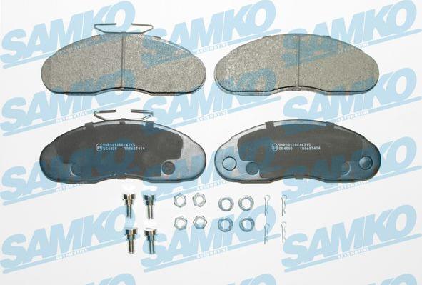 Samko 5SP414 - Brake Pad Set, disc brake autospares.lv