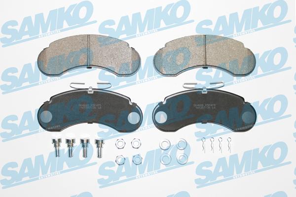 Samko 5SP415 - Brake Pad Set, disc brake autospares.lv