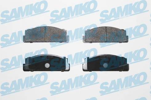 Samko 5SP489 - Brake Pad Set, disc brake autospares.lv