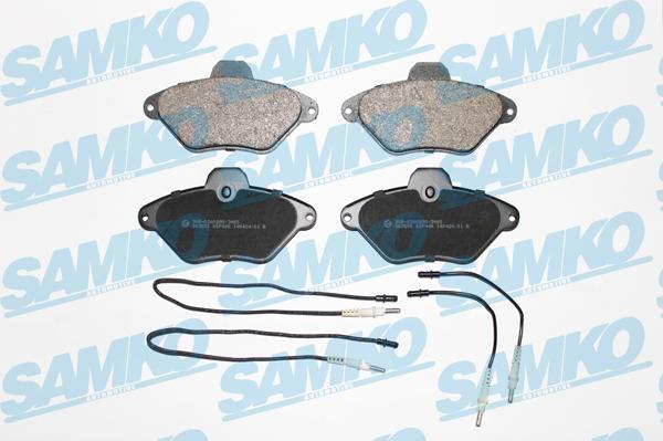 Samko 5SP486 - Brake Pad Set, disc brake autospares.lv