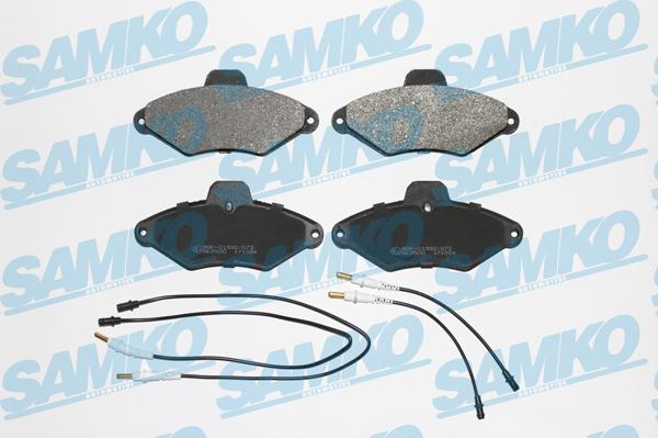 Samko 5SP487 - Brake Pad Set, disc brake autospares.lv