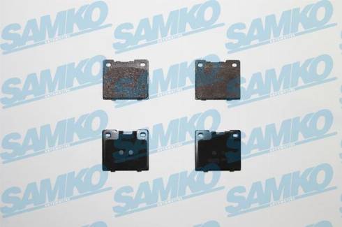 Samko 5SP438 - Brake Pad Set, disc brake autospares.lv