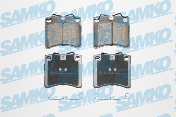 Samko 5SP437 - Brake Pad Set, disc brake autospares.lv