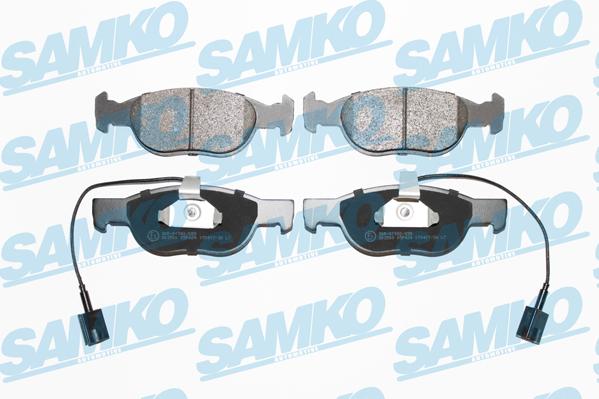 Samko 5SP424 - Brake Pad Set, disc brake autospares.lv