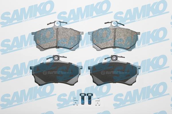 Samko 5SP420 - Brake Pad Set, disc brake autospares.lv